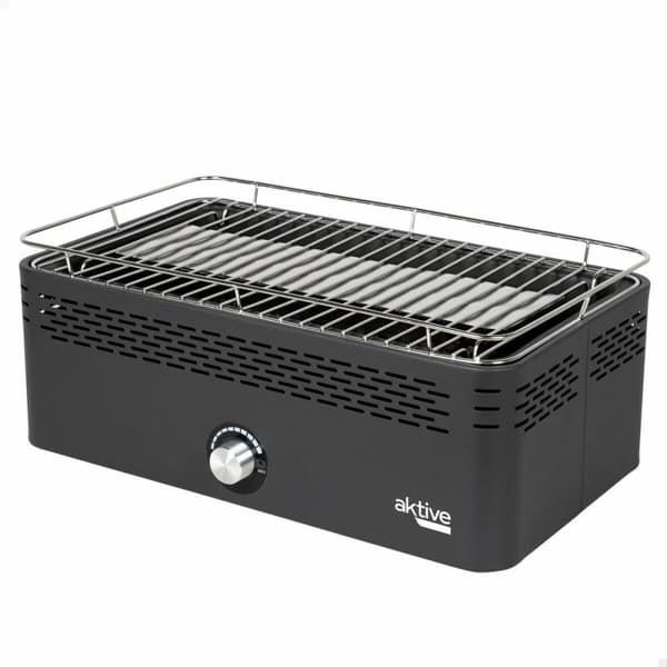 Bärbar rökfri kolgrill Aktive 45 x 19 x 28 cm