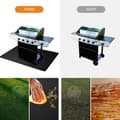 Miniatyrbild 2 av 4: INN Flamskyddande grillmatta för kolgrillar Rökare Spisar och gasolgrillar Grillmatta Hög temperaturbeständighet