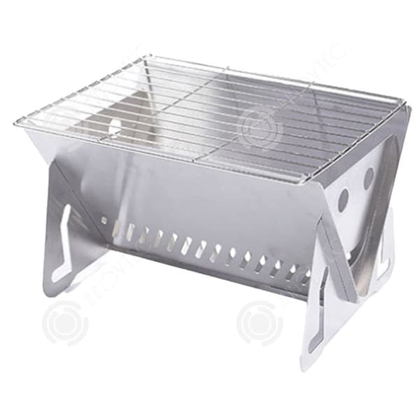 INN Kolgrill 23x15x16cm kolgrill bärbar kolgrill bordsgrill kolgrill