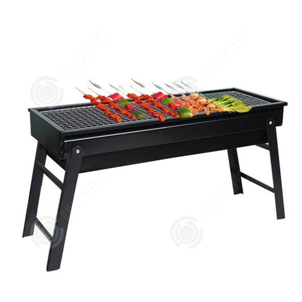 INN Kolgrill 60x22x32,5cm kolgrill bärbar kolgrill bordsgrill kolgrill