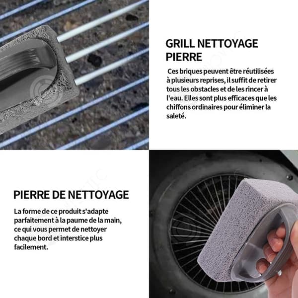 INN Pimpsten till grill 10x7x6,5cm tegelrengöring grill rengöringssten stenrengöring rengöring rengöringsolja po