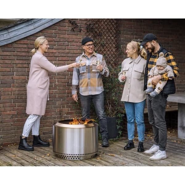 Brasero Solo Stove Yukon + stöd i rostfritt stål ø 68,5 cm