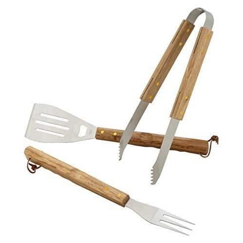 Cattara 13108 Set med 3 grillverktyg i trä