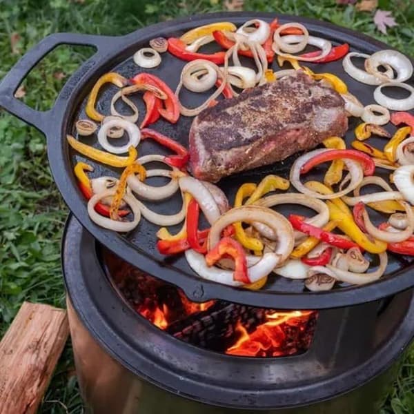 Solo Stove Adapter + grillplatta för Brasero Bonfire