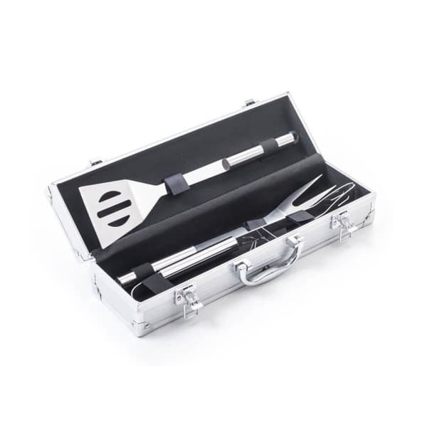 Barbecuetillbehör - G21 - Verktyg 3-pack - Aluminiumfodral