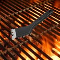 Miniatyrbild 4 av 4: Grillborste, Rengöringsborste för Grill med Spatel och Skrapa i Rostfritt Stål, för Kolgrill, Gasgrill eller Elektriska Grillar