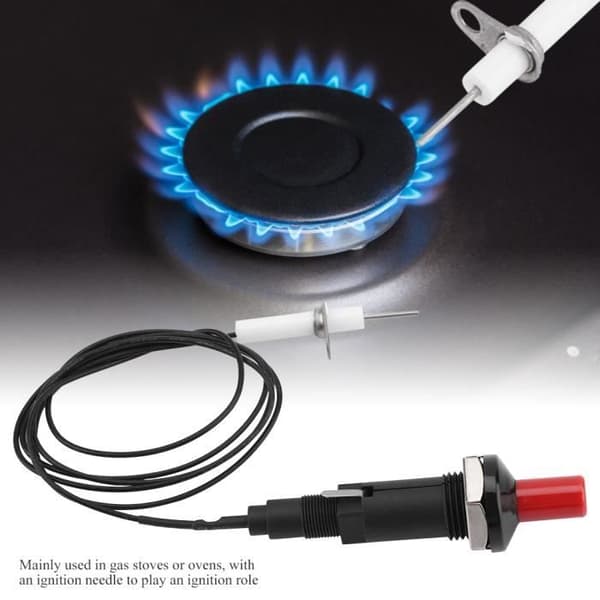 Piezo gaständare - Märke - Modell - Tryckknapp - Gasspis Grill