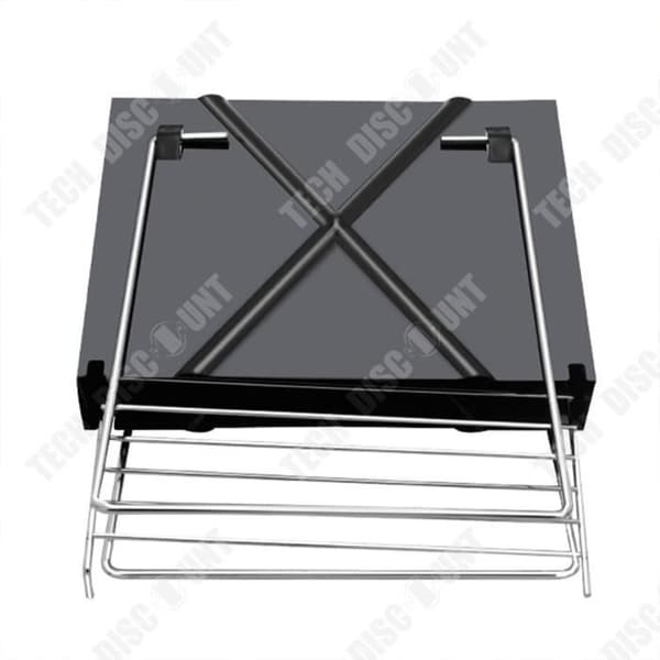 TD® Grillgrill mini tredimensionell ventilation portabel utomhusgrill hopfällbar koltråd för enkel förvaring