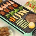 Miniatyrbild 4 av 4: TD® Elektrisk grillugn hushålls elektrisk grillhylla rökfri ugn liten grillugnsspett elgrill inomhus