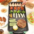 Miniatyrbild 2 av 4: TD® Elektrisk grillugn hushålls elektrisk grillhylla rökfri ugn liten grillugnsspett elgrill inomhus