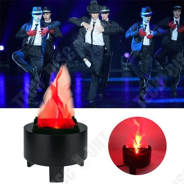 TD® Simulering LED flamma ljus scen elektroniskt brazier ljus KTV bar spökhus dekoration Europeisk och amerikansk kontakt