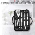 Miniatyrbild 3 av 4: TD® BBQ-set i rostfritt stål Oxford tygpåse BBQ-redskap Utomhus BBQ-set Grillverktyg