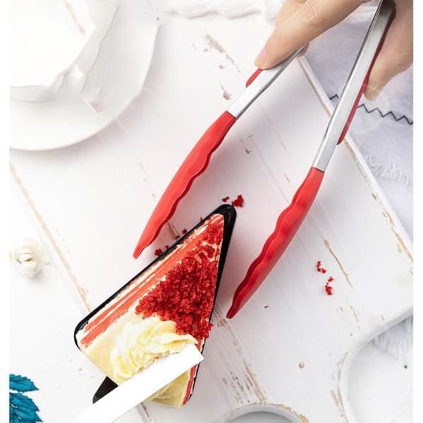 CONFO® BBQ tång köksredskap mat tång silikon mat tång grill tång biff tång