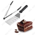 Miniatyrbild 3 av 4: TD® Outdoor BBQ Accessories Kit Professionell köksspatel i rostfritt stål Silikontång av livsmedelskvalitet