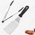 Miniatyrbild 4 av 4: TD® Outdoor BBQ Accessories Kit Professionell köksspatel i rostfritt stål Silikontång av livsmedelskvalitet