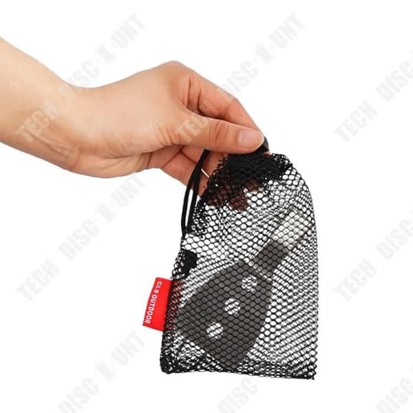 TD® Vikbar stekskyffel utomhuscamping 304 rostfritt stål grill risskyffel resor portabel mini picknick servis