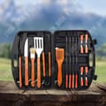 Miniatyrbild 3 av 4: TD® BBQ verktygssats rostfritt stål utomhusgrill kombination 19 delar grill kombinationsset