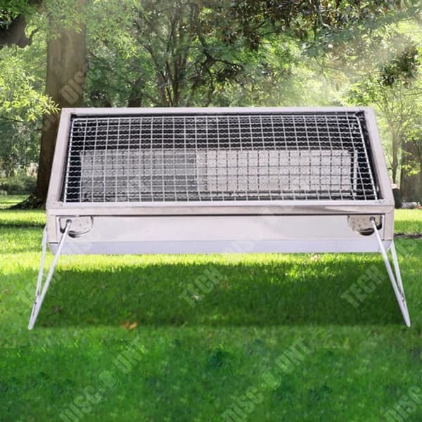TD® Rostfritt stål Vikbar kolgrill BBQ Grilltillbehör Utomhus hushålls bärbar campinggrill
