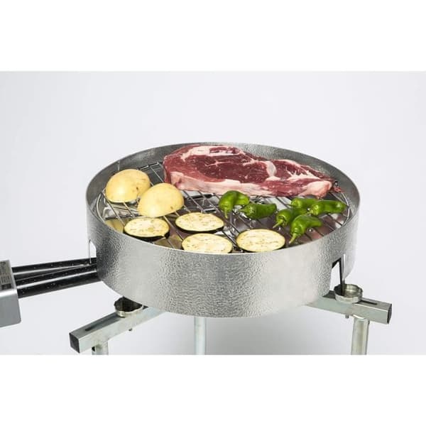 ADAPTAGRILL Gaskonverter, BBQ-brännare, 41 cm i diameter, Aluminium