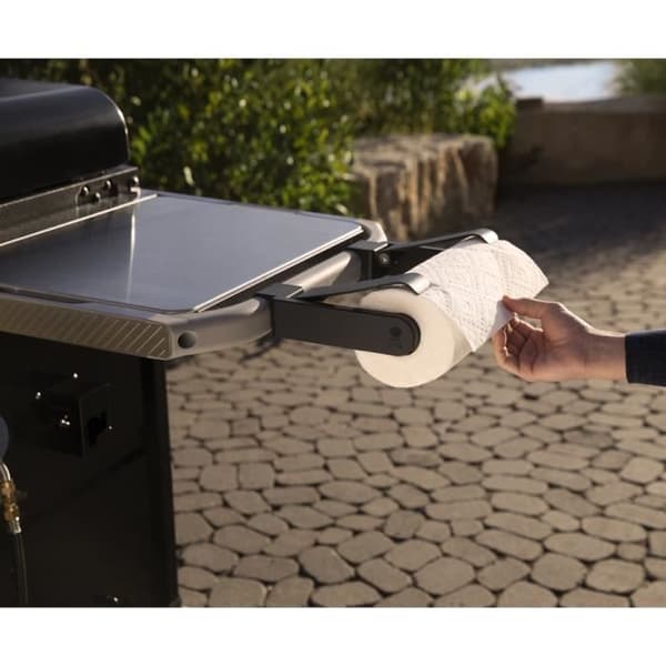 Set med klickbara tillbehör för Weber Works grill.
