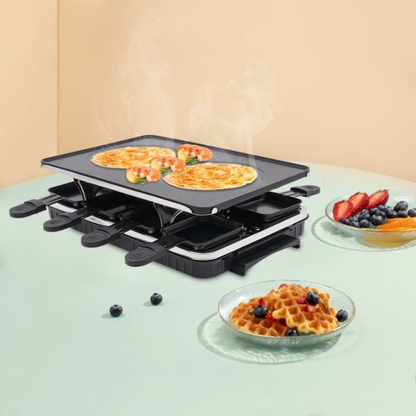 Elektrisk Grill, Stor Bagplade, Effektiv Varmefordeling, 1300W Effekt