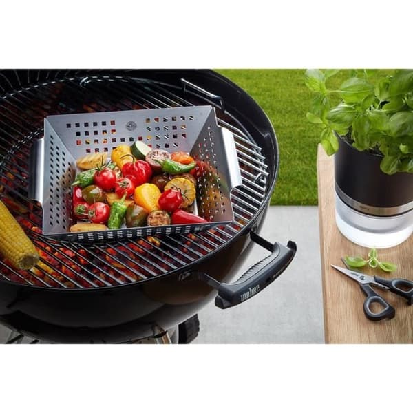 XL BBQ grillskål i rostfritt stål - GEFU - Silver