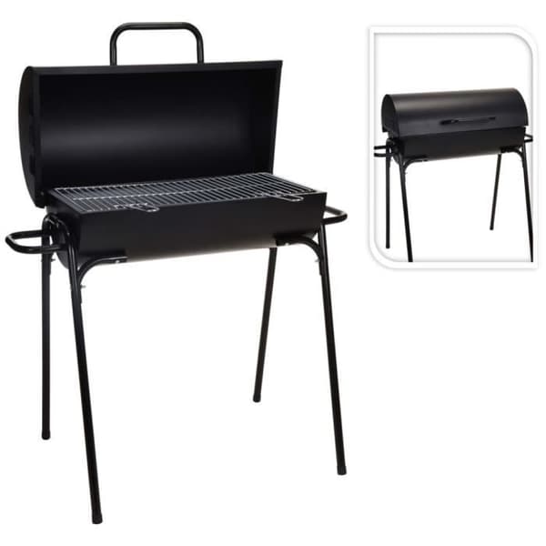 ProGarden Kolgrill i form av en cylinder, diameter 33 cm