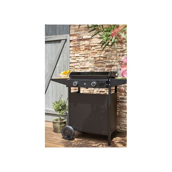 Plancha gas Forge Adour ORIGIN 60 Svart stål