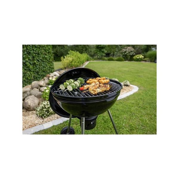 Kolgrill - COOK'IN GARDEN - Modell CH041T - 54,5 cm - Emaljerat Lock - Inbyggd Termometer