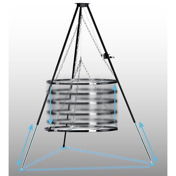 Jalustan paloritilä 80 cm Berdsen BD-884