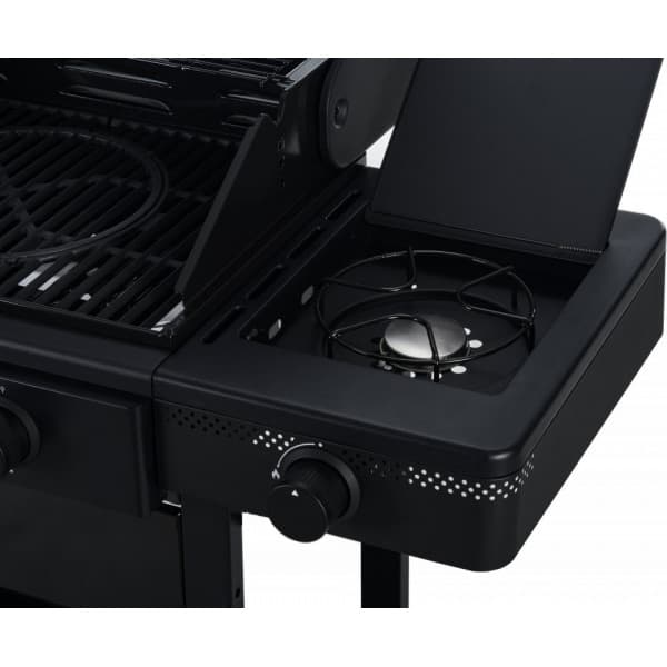 Ströme Black BX-Double gas-/kolgrill