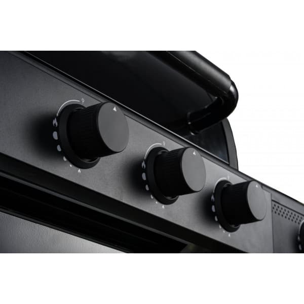 Ströme Black BX-Double gas-/kolgrill