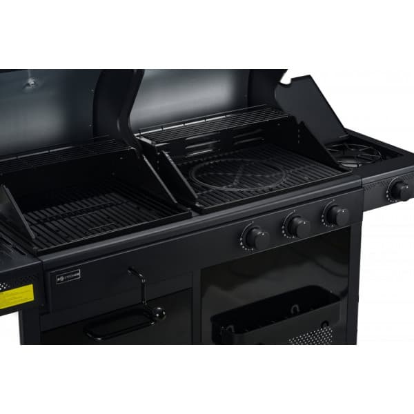 Ströme Black BX-Double gas-/kolgrill