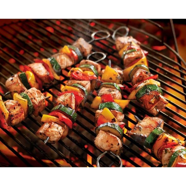 Grillspydesett Algon Metall 27 cm 6 Deler (24 enheter)