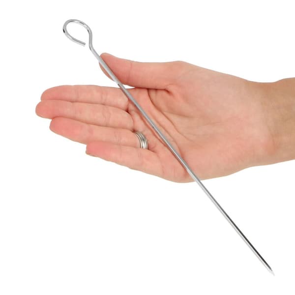 Grillspydesett Algon Metall 27 cm 6 Deler (24 enheter)