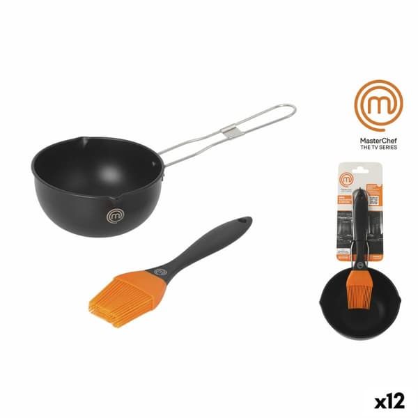Grillivälinesetti MasterChef 11,5 X 6 cm Maalisuti (12 osaa)