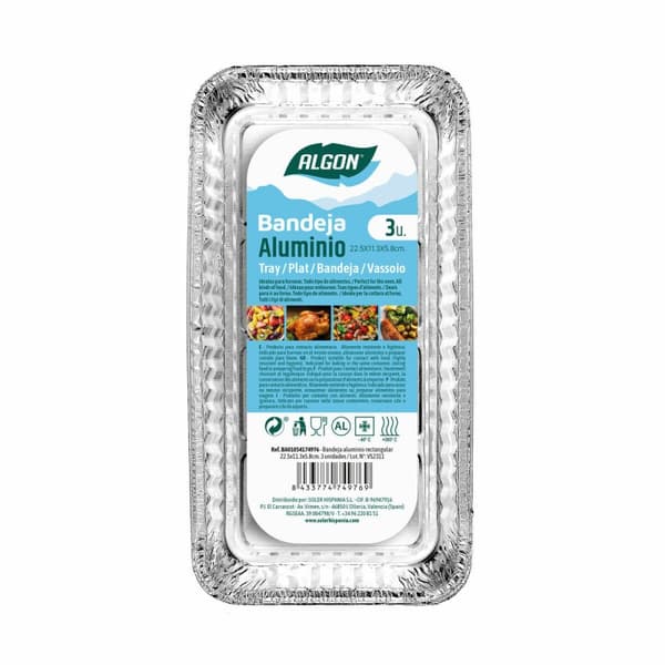 Uppsättning med Brickor Algon 24 antal
