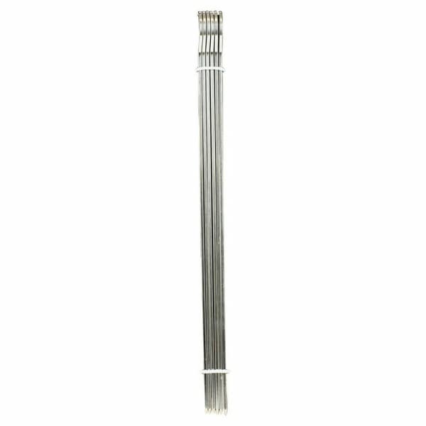 Set med grillspett för barbecue Algon Metall 6 Delar (24 antal) (35 x 2,5 mm)