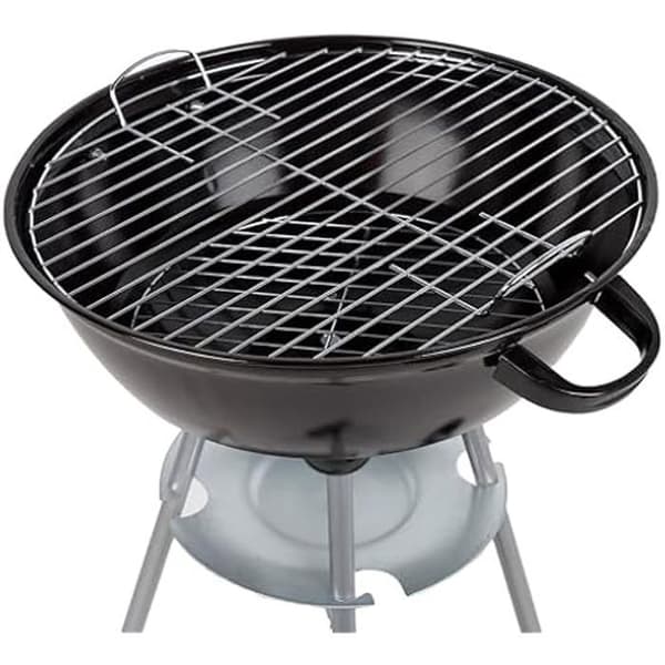 Bärbar grill - AKTIVE - Rund modell - 46 cm - 2 galler - Kolgrill