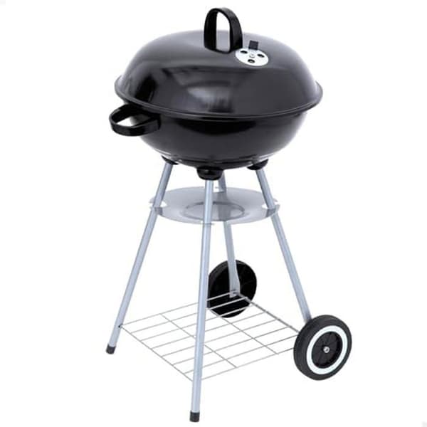 Bärbar grill - AKTIVE - Rund modell - 46 cm - 2 galler - Kolgrill