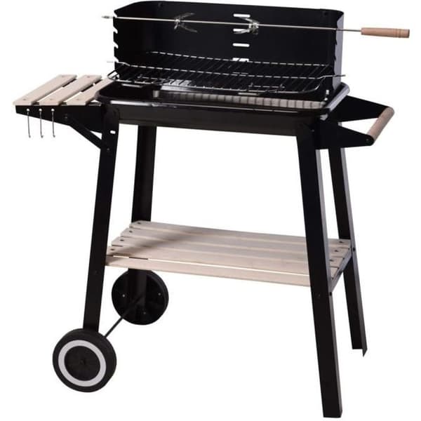ProGarden Kolgrill 86,5 cm Svart