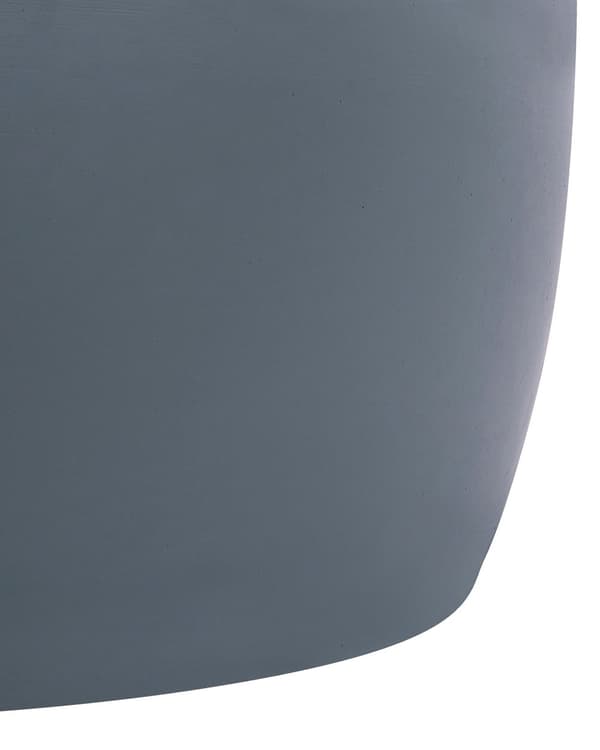 Ildsted Grå 92 x 92 x 38 cm Rund form Propan Terrassevarmer Moderne design Hage Utemøbler Tilbehør