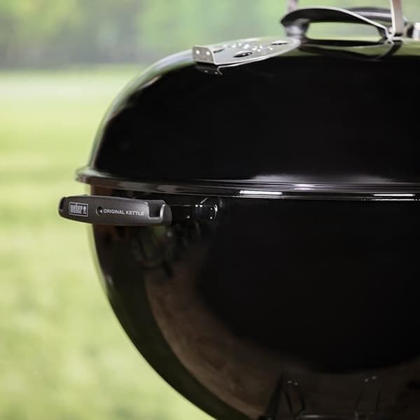 Kolgrill - WEBER - Original Vattenkokare E-5710 - Grill i kromat stål - Integrerad termometer