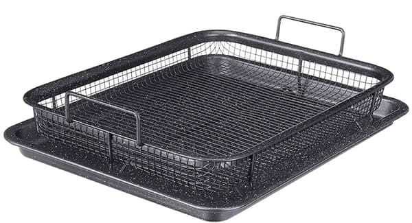 Maxi Crisper-ovnsbakke med grillkurv
