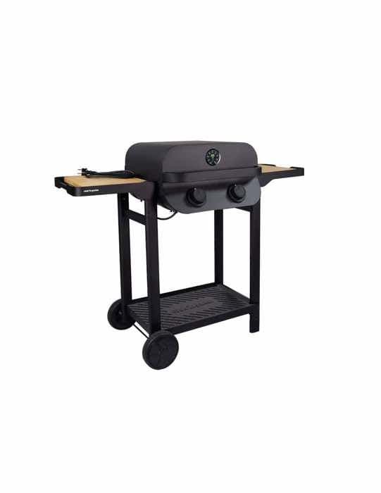 Elgrill - COOK'IN GARDEN - Flavo 50 - på vagn - 2500 Watts - Blandad tillagningsyta