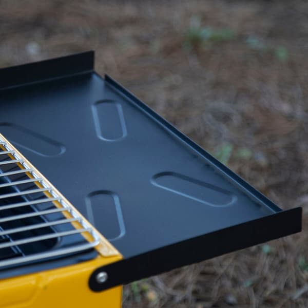 Havegrill Transportabel Aktive Stål 89 x 33 x 33 cm Gul