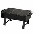Miniatyrbilde 2 av 7: Bærbar Grill Aktive Stål 45 x 25 x 30 cm Svart (2 enheter)