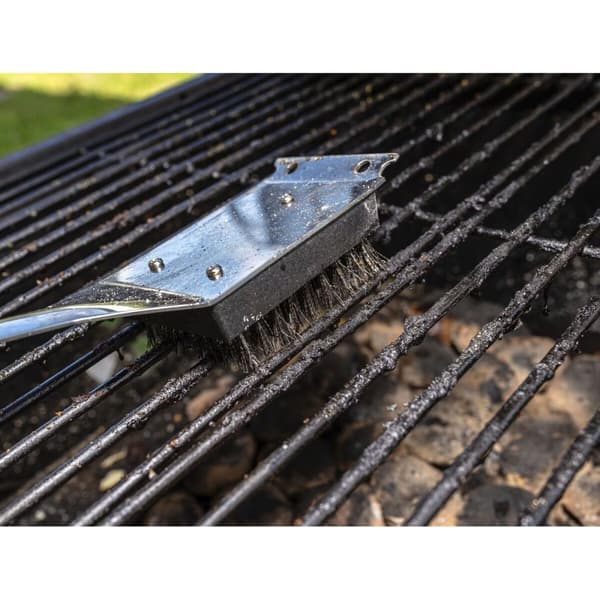 Grillin puhdistusharja Algon 44 x 6,5 x 4,5 cm Teräs (12 osaa)