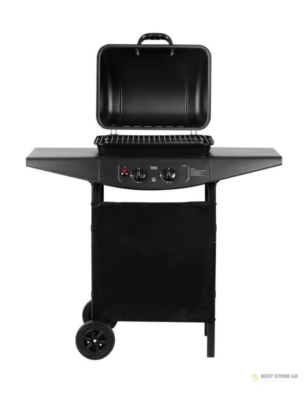 Teesa BBQ 2000 Gasgrill - 2 brændere