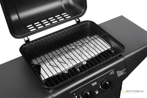 Teesa BBQ 2000 Gasgrill - 2 brændere